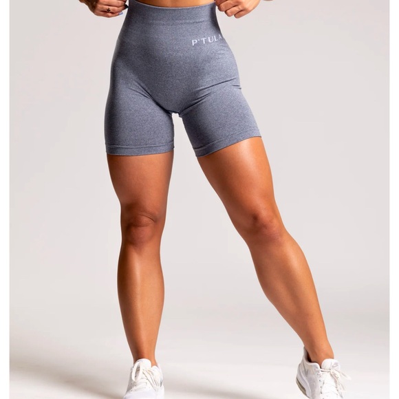 P'tula Pants - P'tula Gray Athletic Shorts